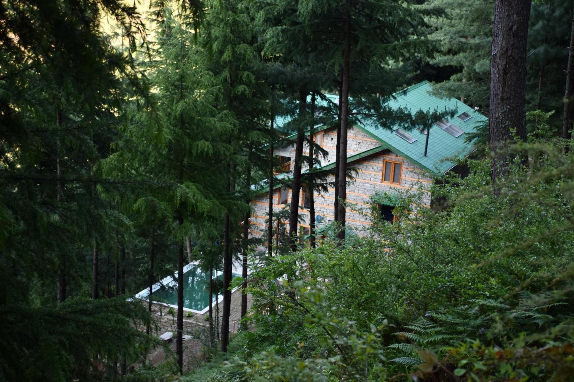 Kudrat - A Boutique Homestay- Tirthan Valley Gushaini Esterno foto