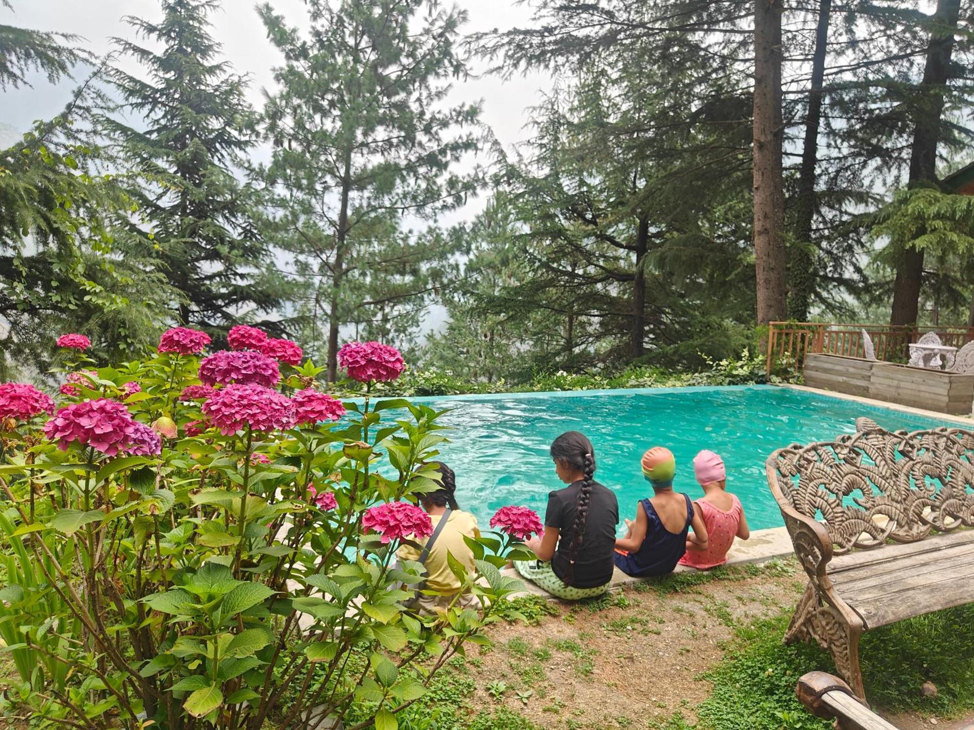 Kudrat - A Boutique Homestay- Tirthan Valley Gushaini Esterno foto